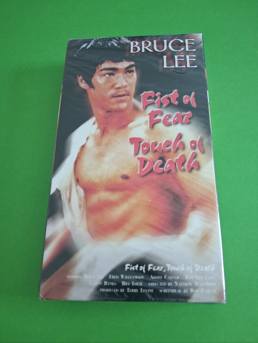 Bruce Lee – Fist of Fear, Touch of Death VHS – Factory Sealed –